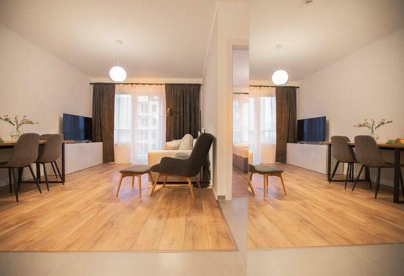 Апартаменты Superior 1 Спальня, Symphony Baltica Towers Apartamenty