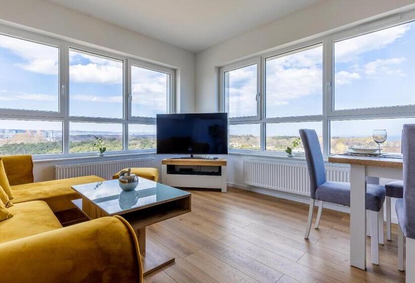 Люкс Deluxe Вид на Море, Symphony Baltica Towers Apartamenty