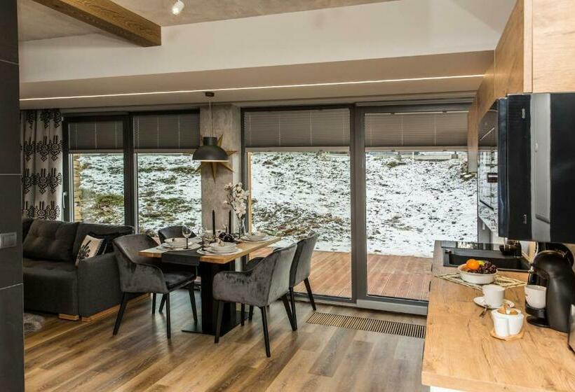 Королевские апартаменты с 1 спальней, Aparthotel Royal Resort Spa Zakopane