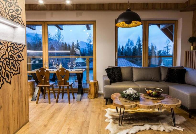 Апартаменты Real 2 Спальни, Aparthotel Royal Resort Spa Zakopane