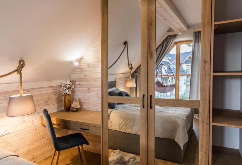 Апартаменты 2 Спальни, Aparthotel Royal Resort Spa Zakopane