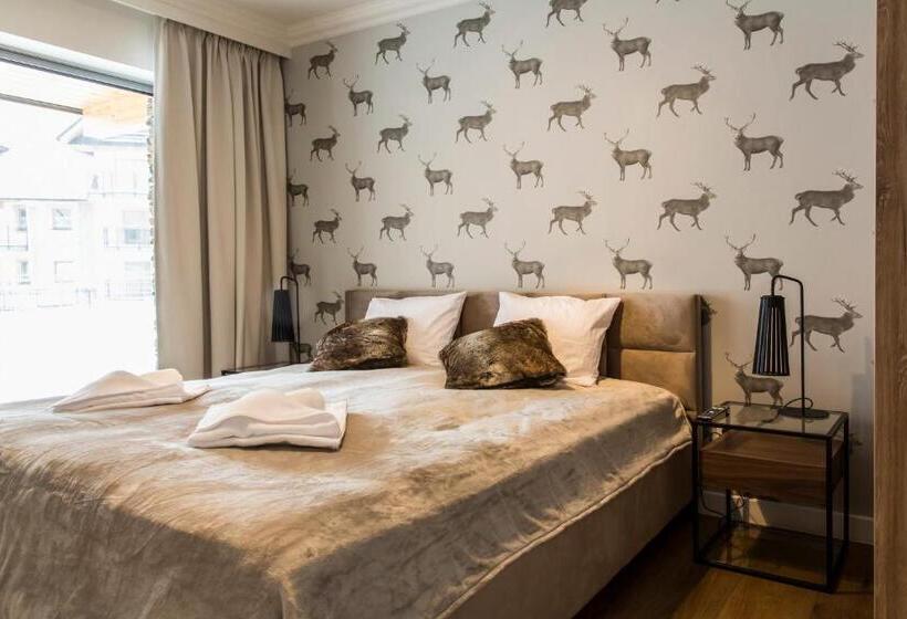 Апартаменты 2 Спальни, Aparthotel Royal Resort Spa Zakopane