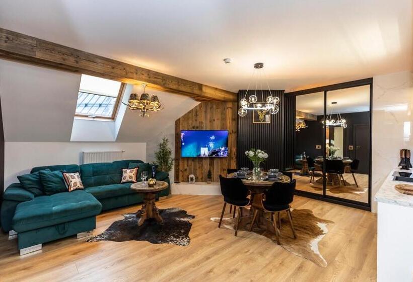 1 Bedroom Apartment Mountain View, Aparthotel Royal Resort Spa Zakopane