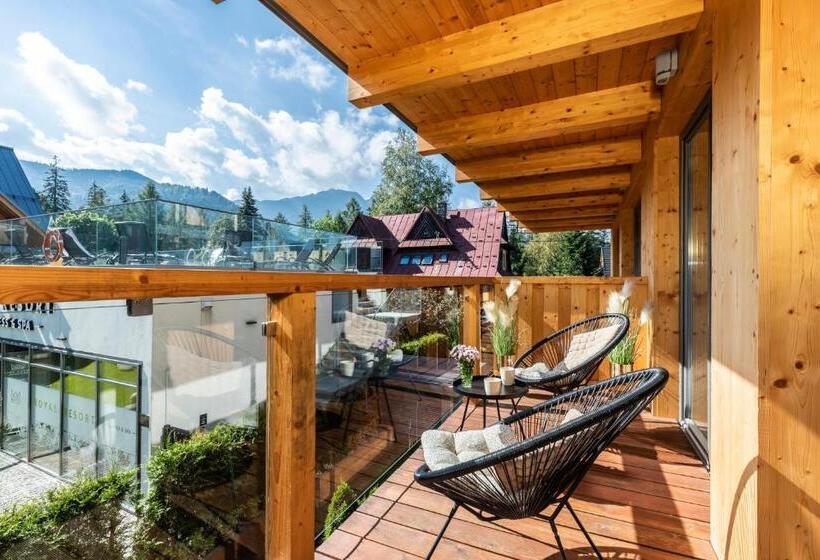 Апартаменты 1 Спальня, Aparthotel Royal Resort Spa Zakopane