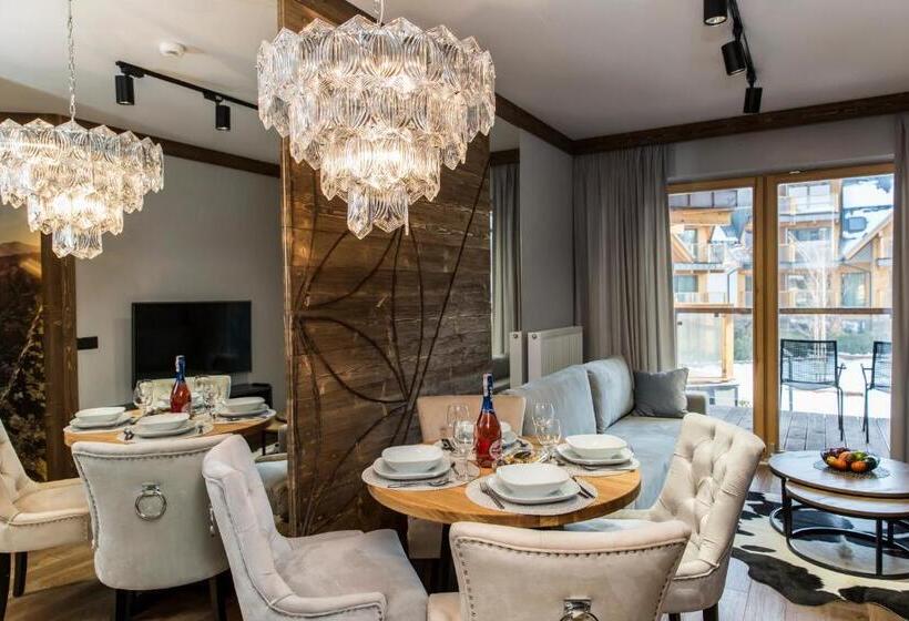 Апартаменты 1 Спальня, Aparthotel Royal Resort Spa Zakopane