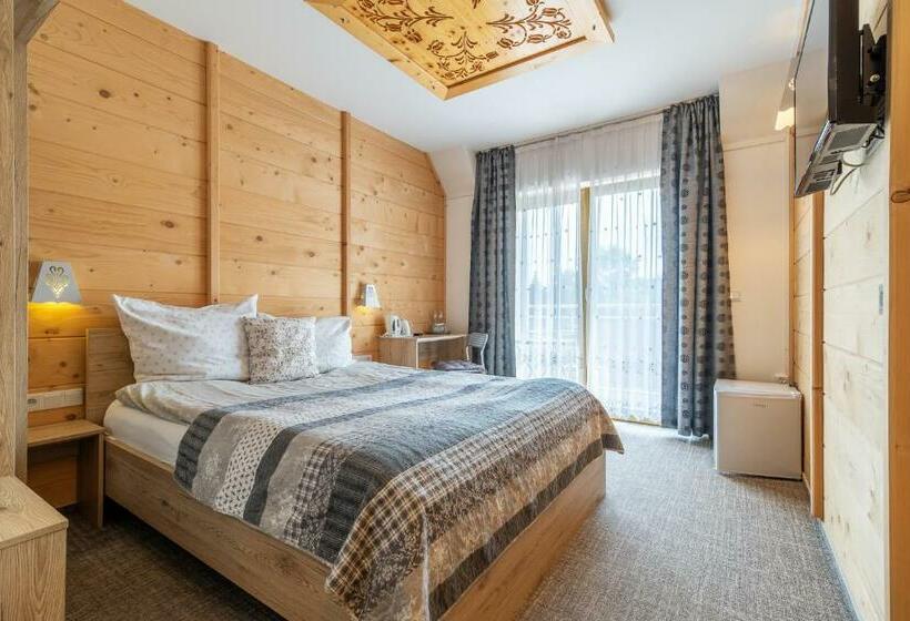 חדר דלוקס עם מרפסת, Stachelisko   Domki I Pokoje