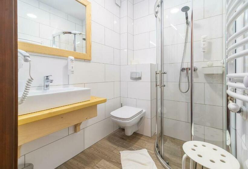 חדר דלוקס עם מרפסת, Stachelisko   Domki I Pokoje