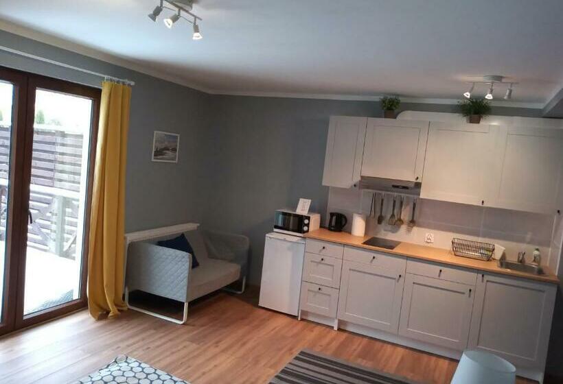 آپارتمان 1 خوابه با تراس, Mazurska Apartamenty