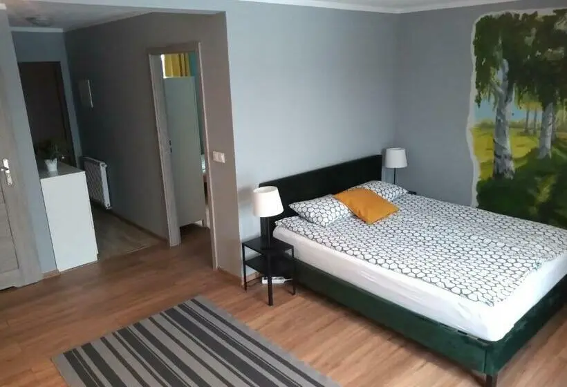 テラス付き1ベッドルームアパートメント, Mazurska Apartamenty