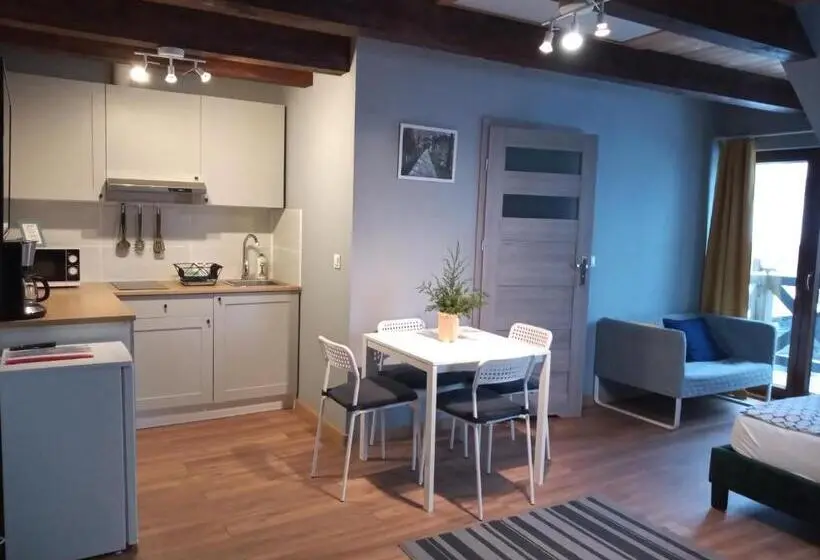バルコニー付き1ベッドルームアパートメント, Mazurska Apartamenty