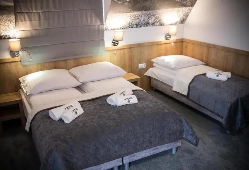 Standard Neljän Hengen Huone Parveke, Pokoje U Nasyj Kasi