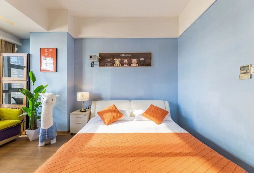 Quarto Deluxe, Hangzhou Yilin Apartment