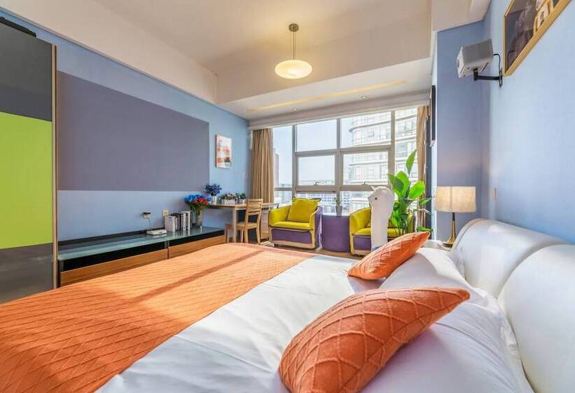 غرفة ديلوكس, Hangzhou Yilin Apartment