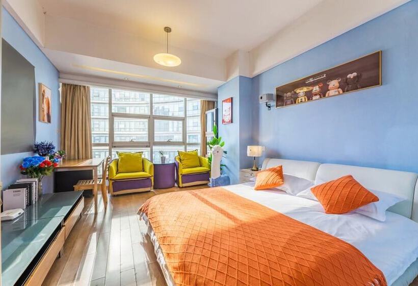 غرفة ديلوكس, Hangzhou Yilin Apartment