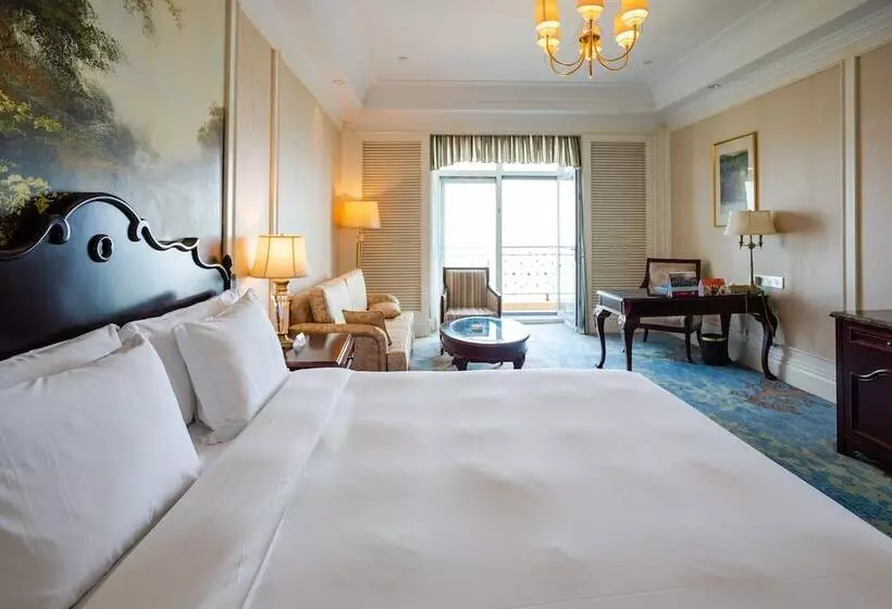 海の見えるダブルベッドスタンダードルーム, Crowne Plaza Qingdao Ocean Spring Resort By Ihg