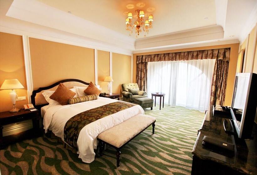 스탠다드 룸 더블 침대 바다 전망, Crowne Plaza Qingdao Ocean Spring Resort By Ihg