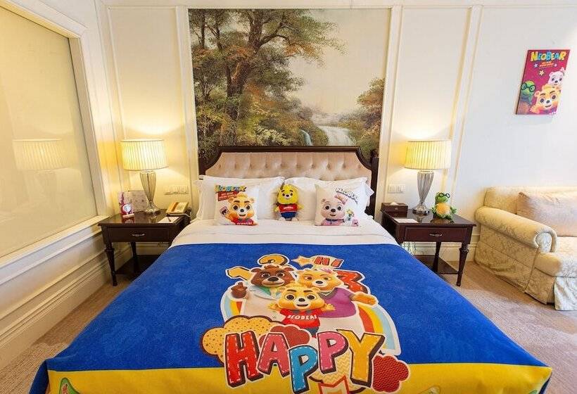 스탠다드 룸 더블 침대 바다 전망, Crowne Plaza Qingdao Ocean Spring Resort By Ihg