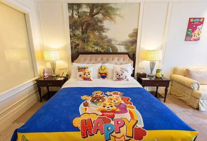 海の見えるダブルベッドスタンダードルーム, Crowne Plaza Qingdao Ocean Spring Resort By Ihg