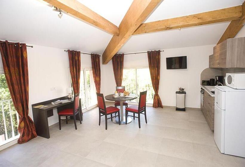 Апартаменты 1 Спальня, The Originals City, Hôtel Les Bastides Du Gapeau