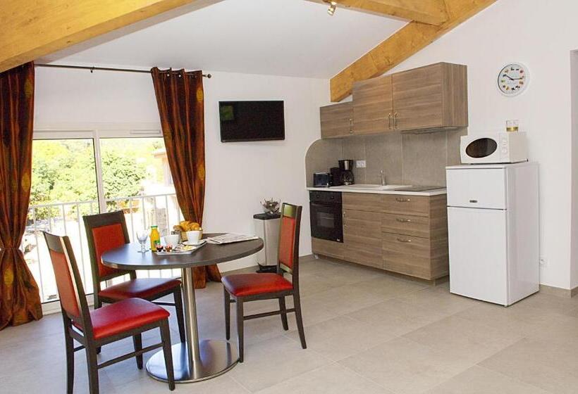 Апартаменты 1 Спальня, The Originals City, Hôtel Les Bastides Du Gapeau