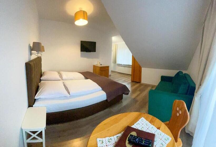 اتاق استاندارد با بالکن, Villa Słonecznego Wzgórza