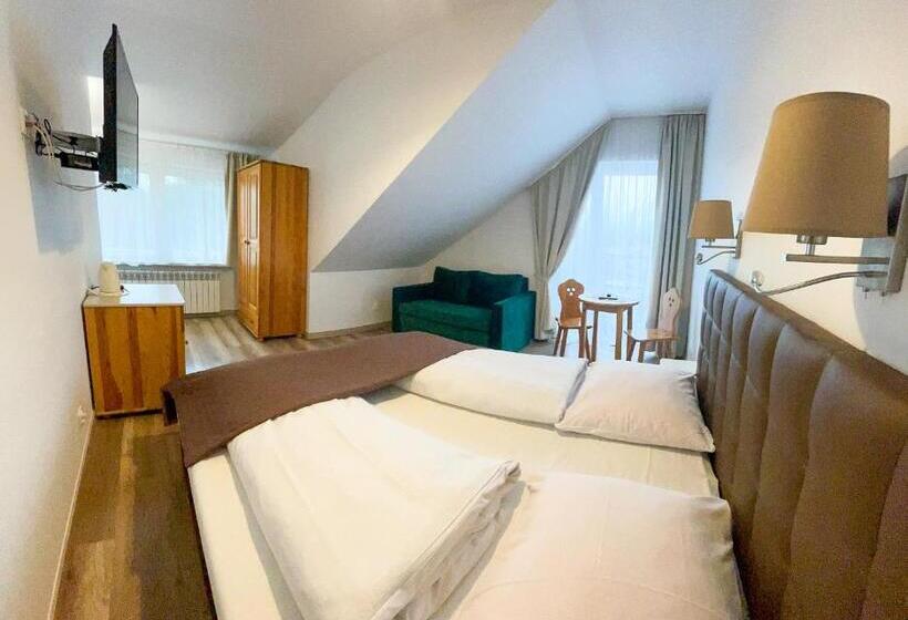 اتاق استاندارد با بالکن, Villa Słonecznego Wzgórza