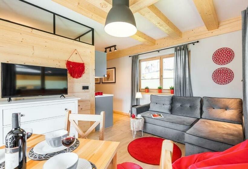 آپارتمان 1 خوابه با تراس, Apartamenty Zobacz Giewont Zakopane
