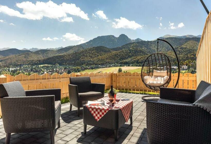 آپارتمان 1 خوابه با تراس, Apartamenty Zobacz Giewont Zakopane