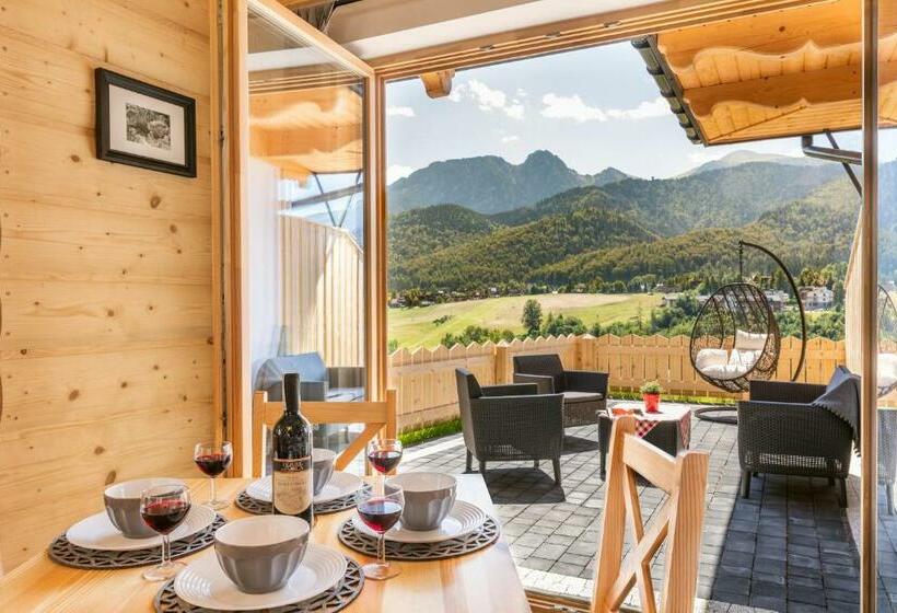 آپارتمان 1 خوابه با تراس, Apartamenty Zobacz Giewont Zakopane