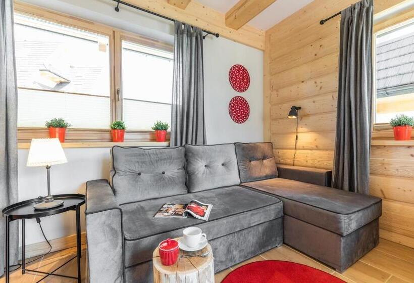 آپارتمان 1 خوابه با تراس, Apartamenty Zobacz Giewont Zakopane