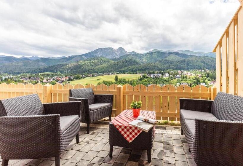 آپارتمان 1 خوابه با چشمانداز, Apartamenty Zobacz Giewont Zakopane