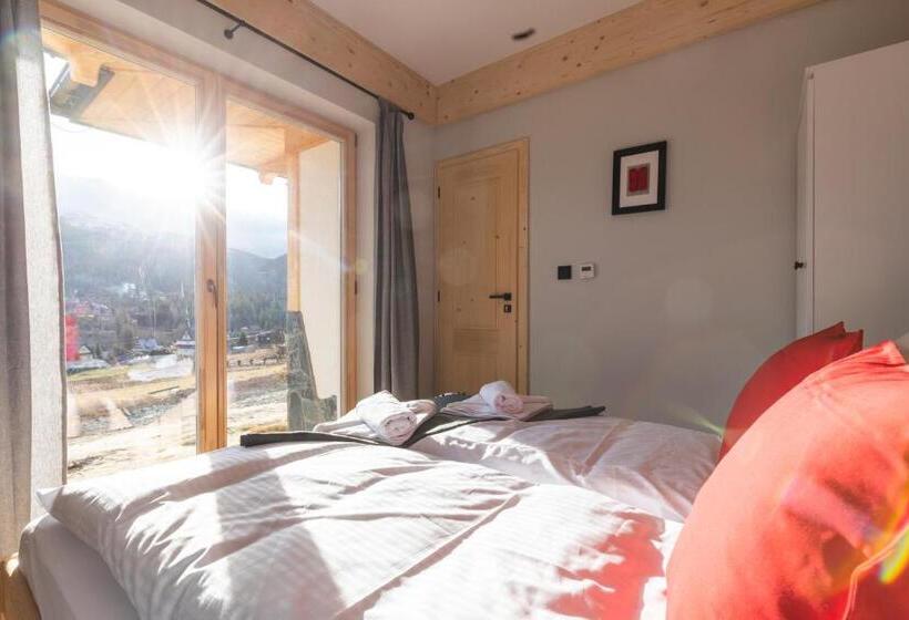 آپارتمان 1 خوابه با چشمانداز, Apartamenty Zobacz Giewont Zakopane