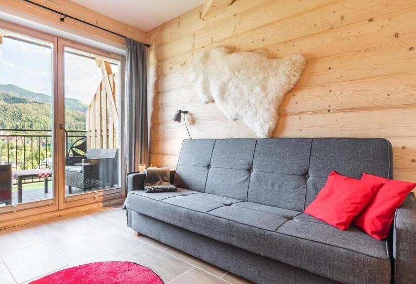 Apartamento 1 Dormitório com Sacada, Apartamenty Zobacz Giewont Zakopane