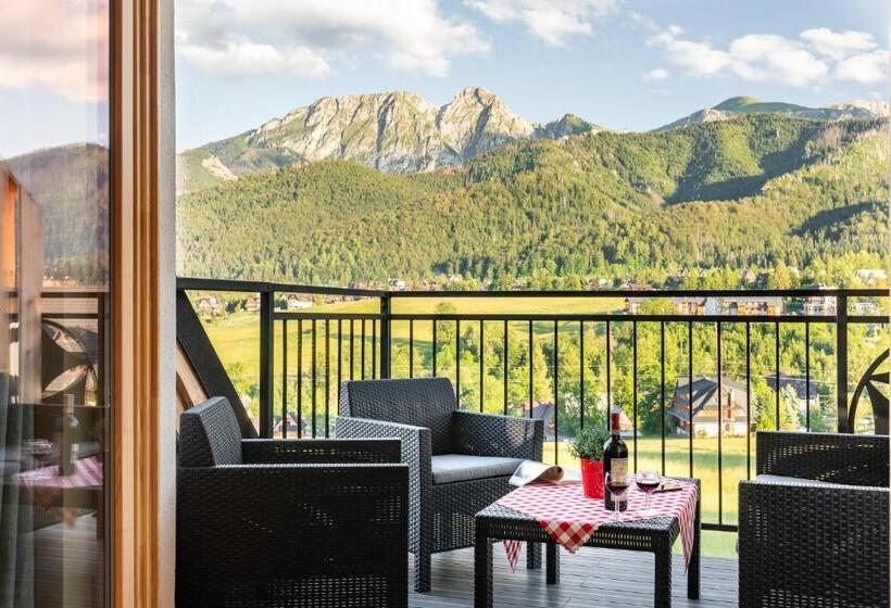 آپارتمان 1 خوابه با بالکن, Apartamenty Zobacz Giewont Zakopane