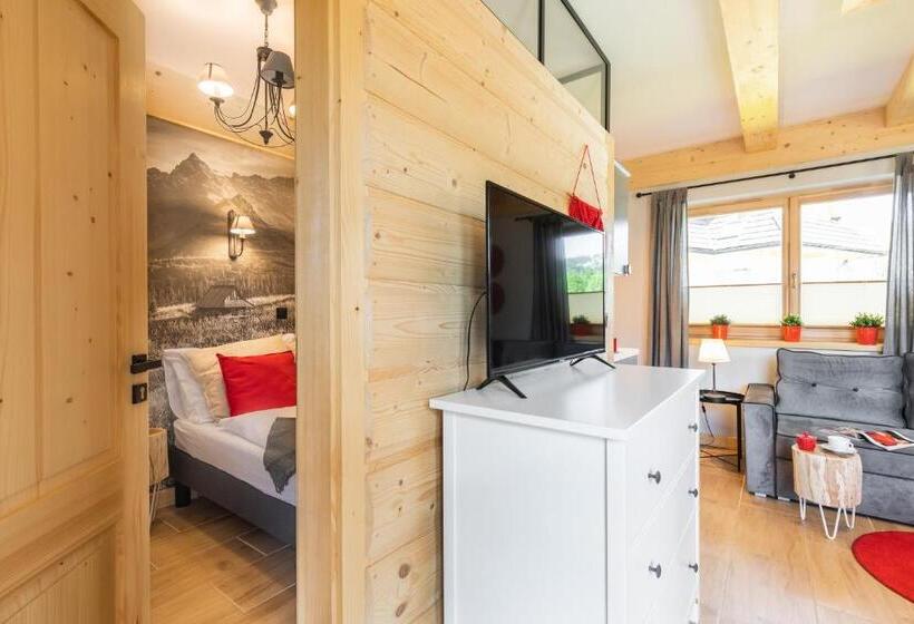 آپارتمان 1 خوابه با تراس, Apartamenty Zobacz Giewont Zakopane