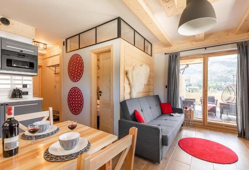 آپارتمان لوکس 1 خوابه, Apartamenty Zobacz Giewont Zakopane