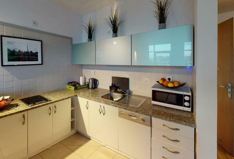 آپارتمان لوکس 1 خوابه, Szewska 72 Market Square Tectumapartments