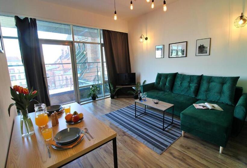 آپارتمان لوکس 1 خوابه, Szewska 72 Market Square Tectumapartments