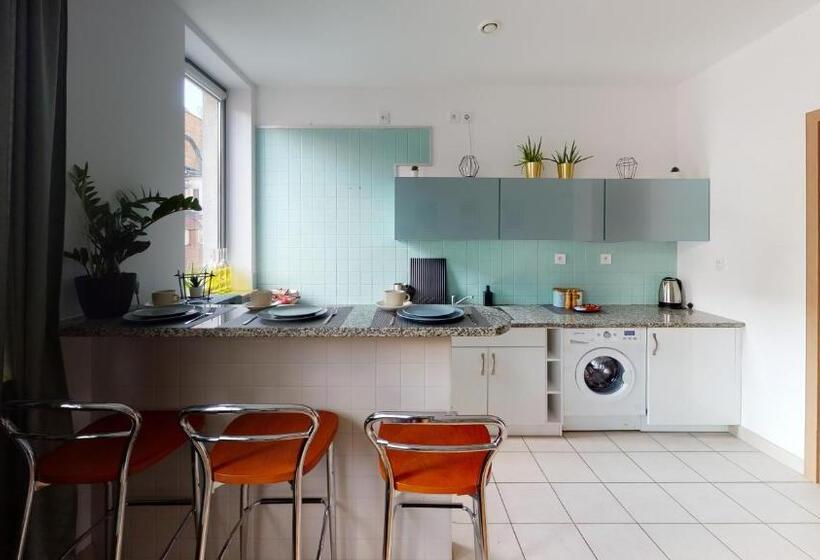 １ベッドルームアパートメント, Szewska 72 Market Square Tectumapartments