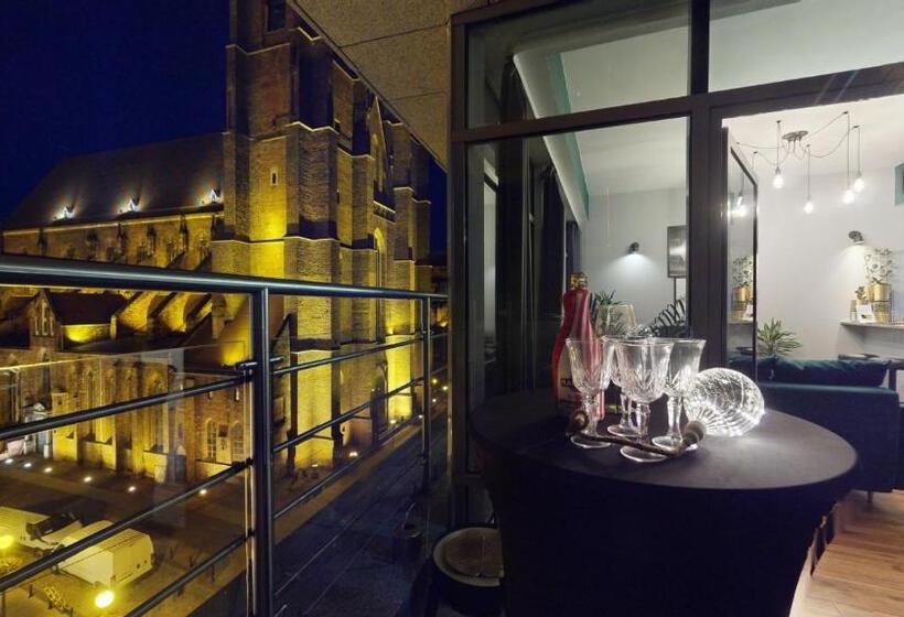 １ベッドルームのデラックスアパートメント, Szewska 72 Market Square Tectumapartments