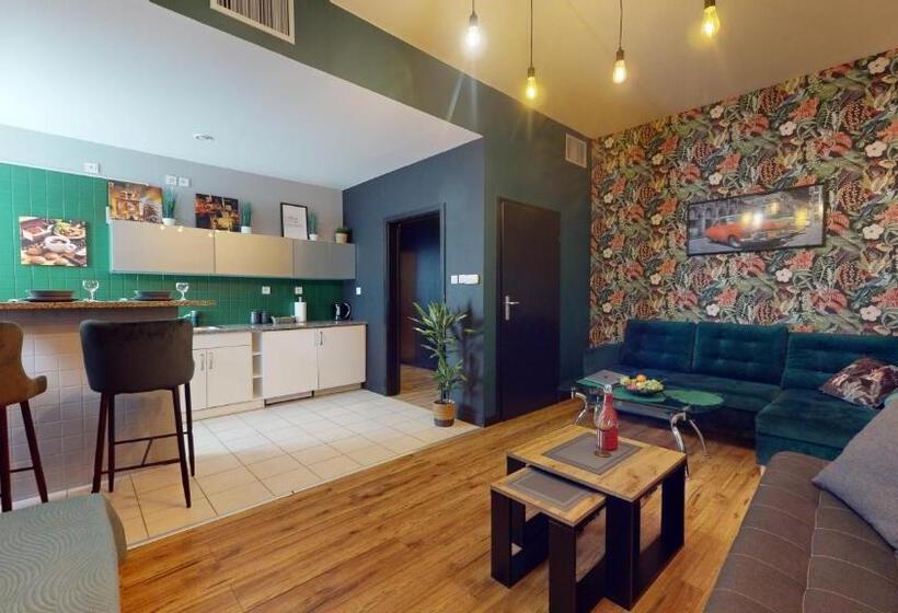 １ベッドルームアパートメント, Szewska 72 Market Square Tectumapartments