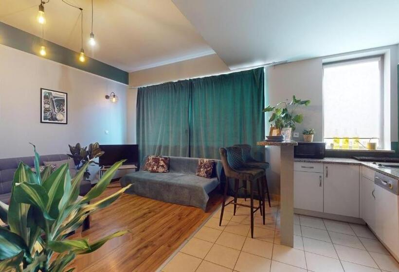 １ベッドルームアパートメント, Szewska 72 Market Square Tectumapartments