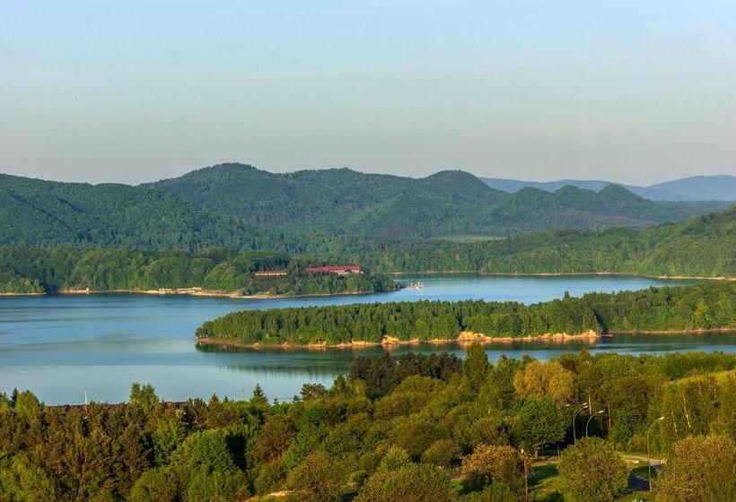 标准间带湖景, Pensjonat Na Górce   Widok Na Jezioro Solińskie I Góry 534 556 639