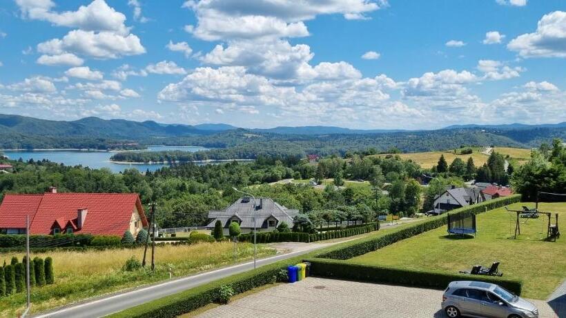 标准间带湖景, Pensjonat Na Górce   Widok Na Jezioro Solińskie I Góry 534 556 639