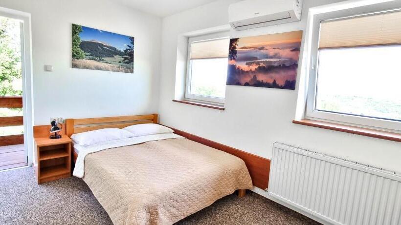 标准间带湖景, Pensjonat Na Górce   Widok Na Jezioro Solińskie I Góry 534 556 639