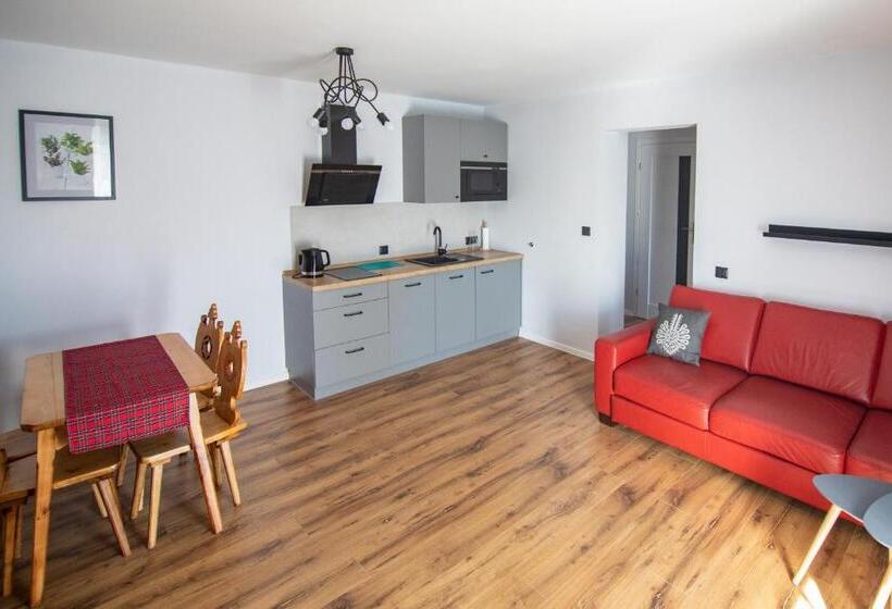 テラス付き１ベッドルームアパートメント, 5 Wierchów Apartamenty