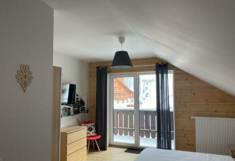 バルコニー付スタンダード4ベッドルーム, Villa Pod Skrzycznem