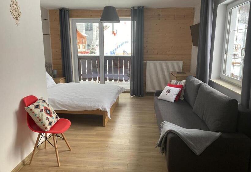 バルコニー付スタンダード4ベッドルーム, Villa Pod Skrzycznem