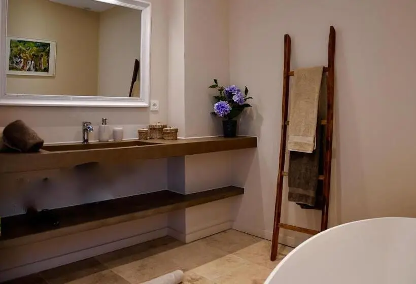 キングサイズベッドのデラックスルーム, Chambres D Hôtes Le Pontillaou