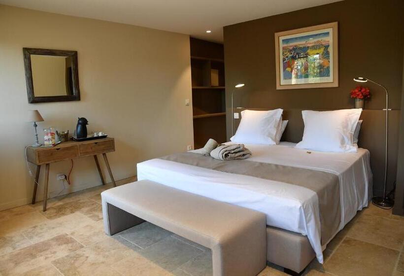 バルコニー付きスタンダードルーム, Chambres D Hôtes Le Pontillaou